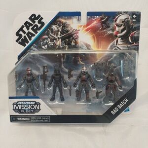 Star Wars Mission Fleet Bad Batch Action Figures
